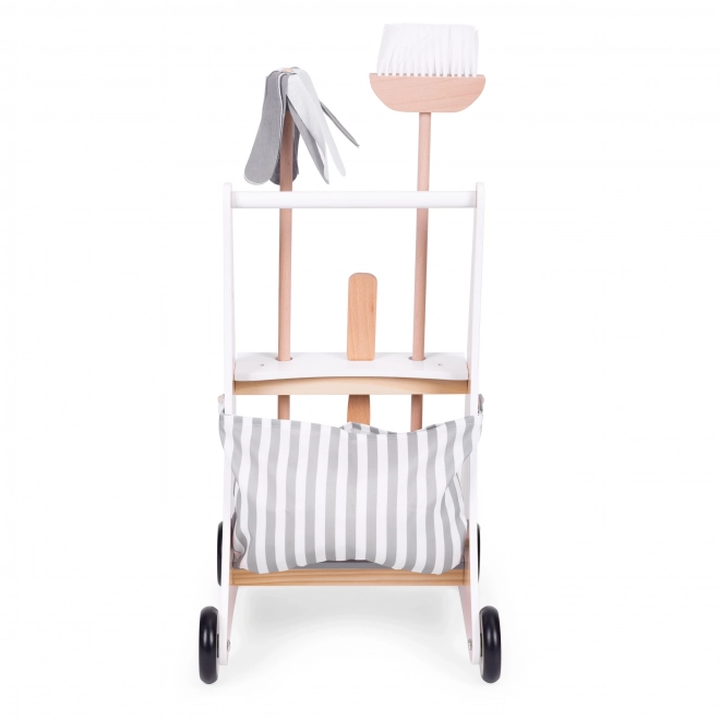 Wooden Cleaning Trolley for Kids