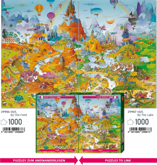 Idyll Field Puzzle 1000 Pieces