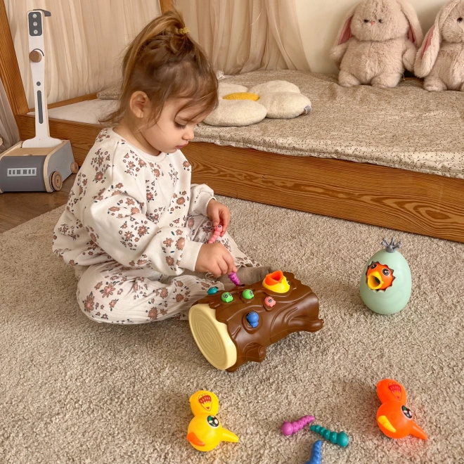 Catch the Bug Game with Wobble Egg Toy