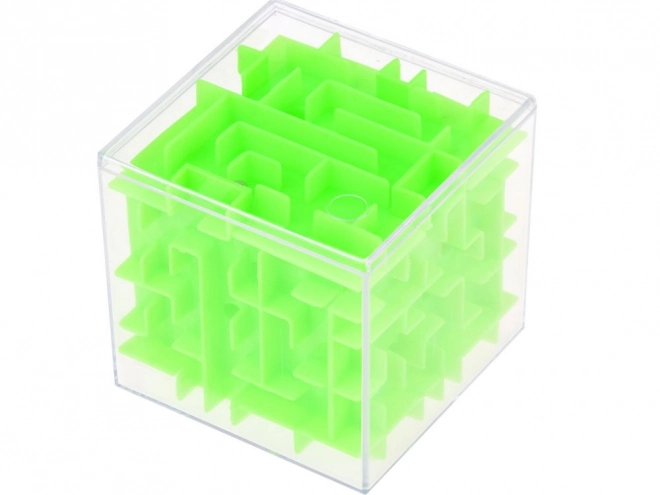 Rotating Maze Skill Game Cube