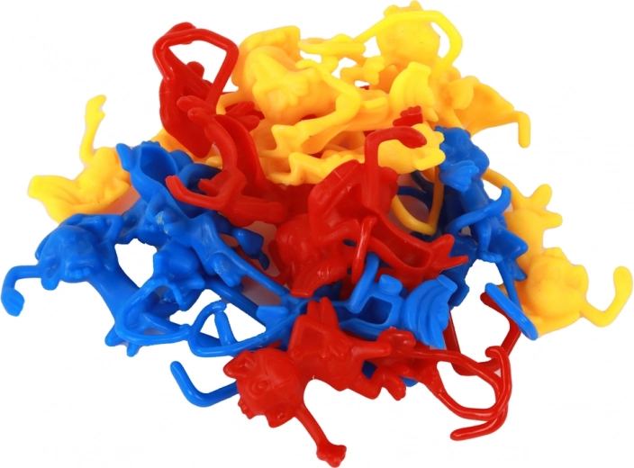 Colorful monkeys that hook easily