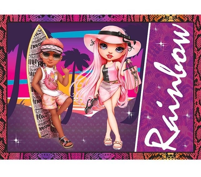 Puzzles 4-in-1 Rainbow High Fashion Dolls