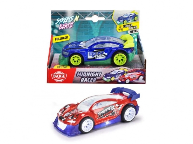 Midnight Racer Pull-Back Car Toy