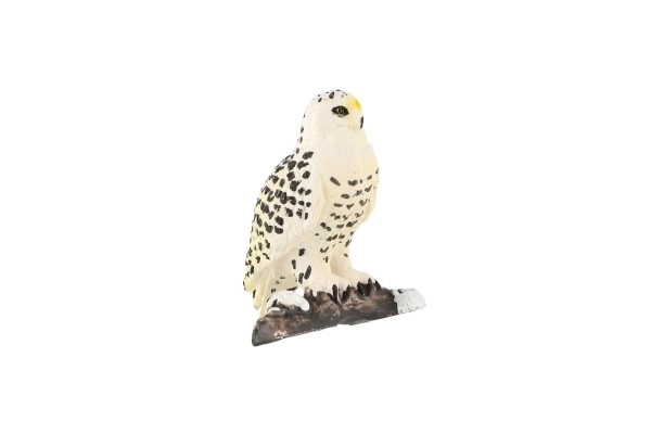 Snowy Owl Plastic Figure 5cm in Bag