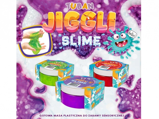 Jiggly Slime Turquoise Pearl 500g