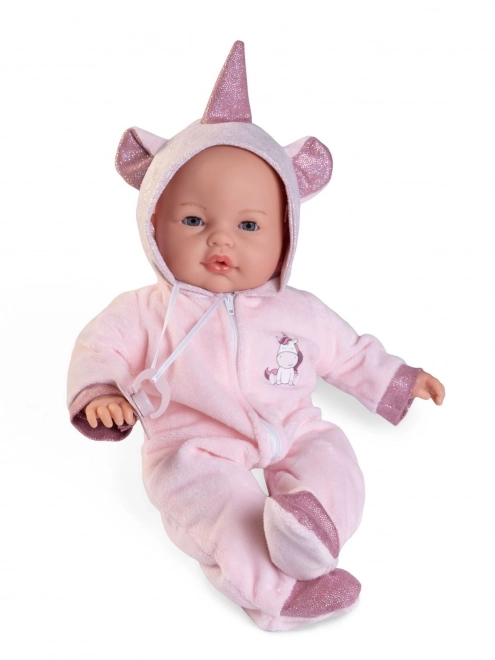 Crying Doll Baby with Sounds and Soft Fabric Body