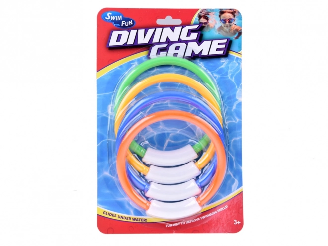 Diver Rings - Dive Lessons Discover the Underwater World SP0780