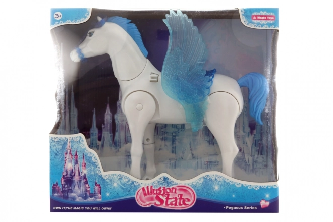 Blue Flying Horse Toy