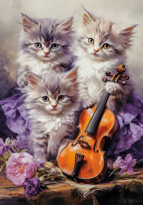 Musical Kittens Puzzle 260 Pieces