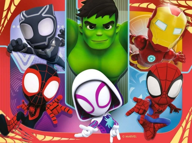 Ravensburger Puzzle Spidey and His Amazing Friends Puzzle Set