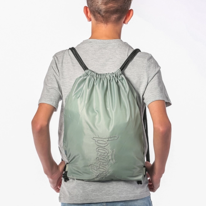 Set für Schüler BAAGL Skate Max Menthol: Rucksack, Federmäppchen, Beutel