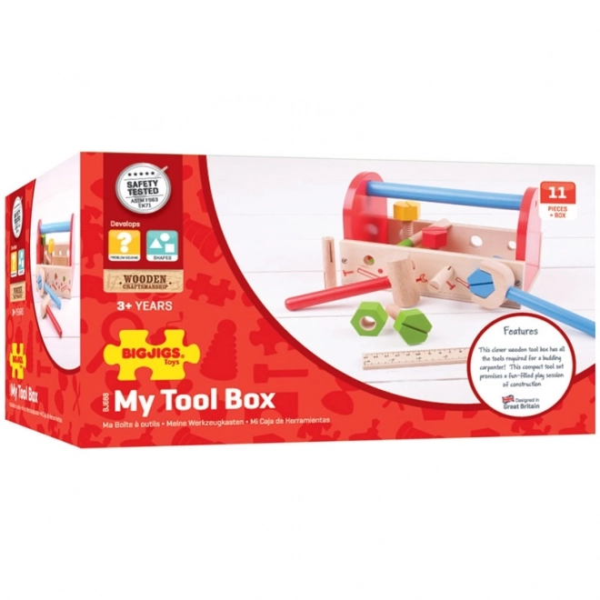 Bigjigs Toys Tool Set in Carry Box