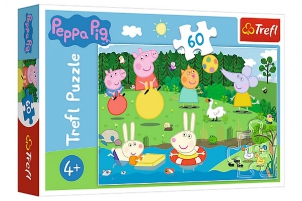 Peppa Pig Pond Puzzle 60 Pieces