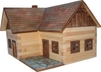 Wooden Model Kit Walachia Cottage