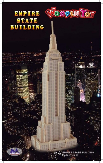 Empire State Building Wooden 3D Puzzle