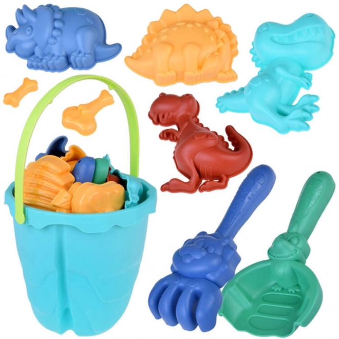 Dinosaur Sand Mold Set with Bucket