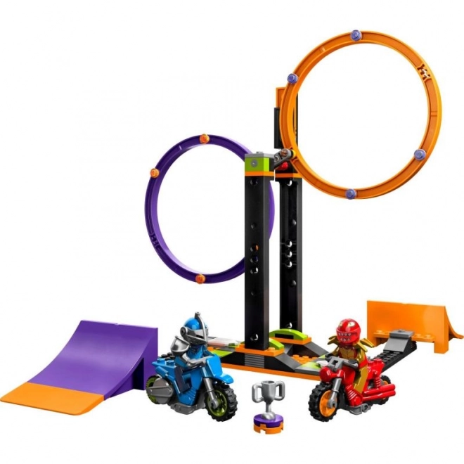 Lego City Stunt Challenge Spinning Circles Set