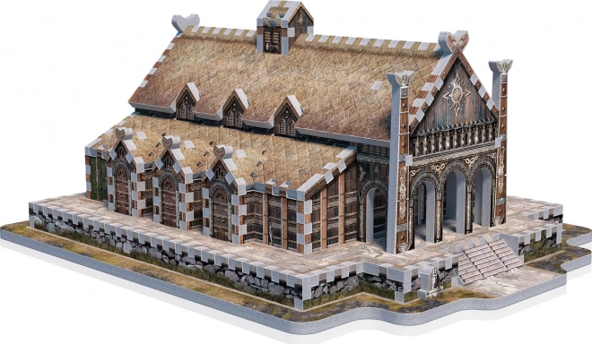 WREBBIT 3D puzzel De Heer der Ringen: Gouden Hal van Edoras