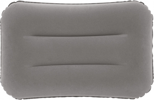 Inflatable Velour Pillow Gray Bestway