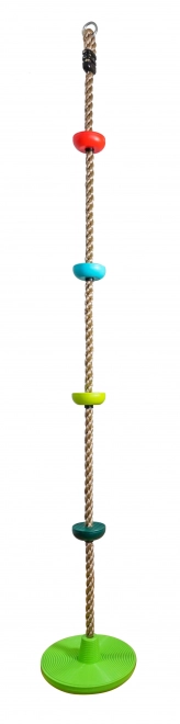 Climbing Rope with Plastic Rungs