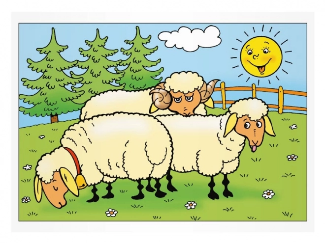 Coloring Book for Kids - Farm Animals