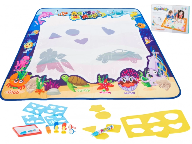 Water Drawing Mat XXL Multicolor Set