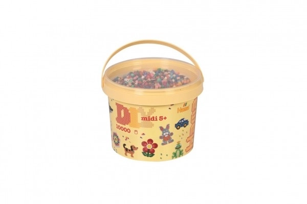 Hama Beads MIDI Set in a Plastic Bucket