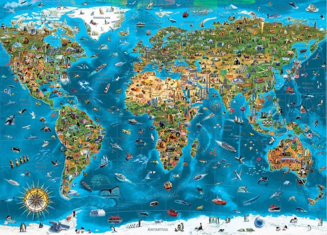 Educa World Wonders Puzzle 12000 Pieces