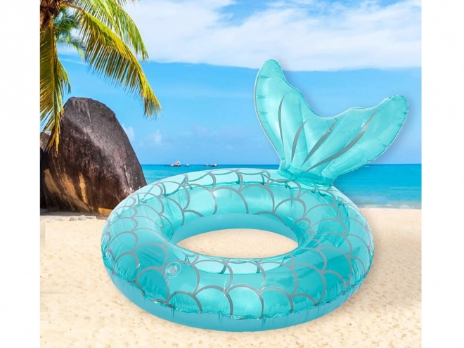 Inflatable Mermaid Swimming Ring for Children