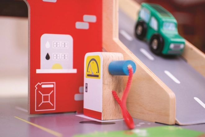 Bigjigs Toys Garage with Parking