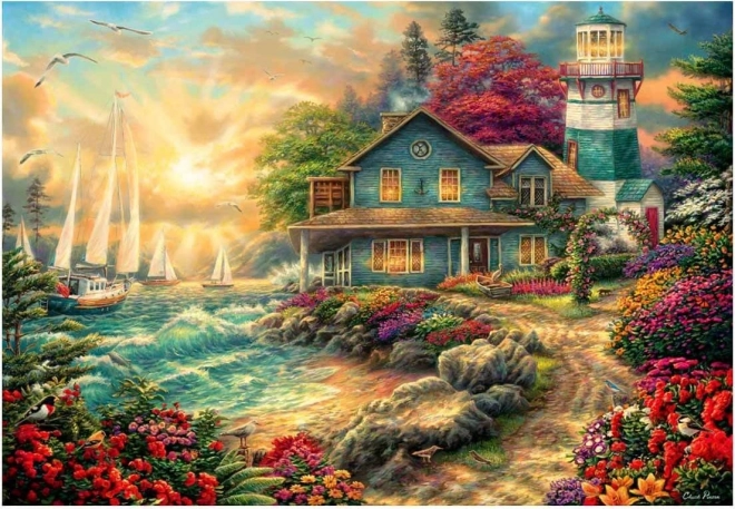 Sunrise on the Coast Puzzle 2000 Pieces