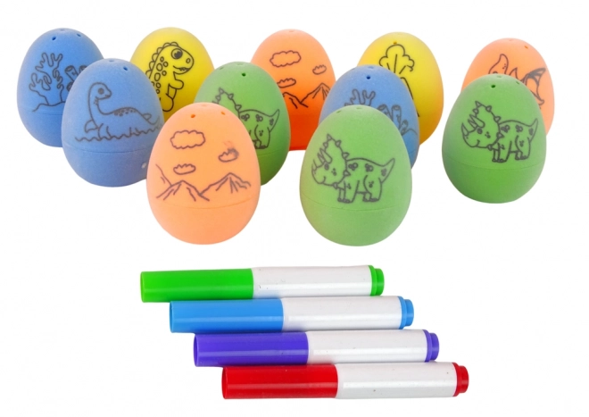 DIY Dinosaur Egg Painting Set