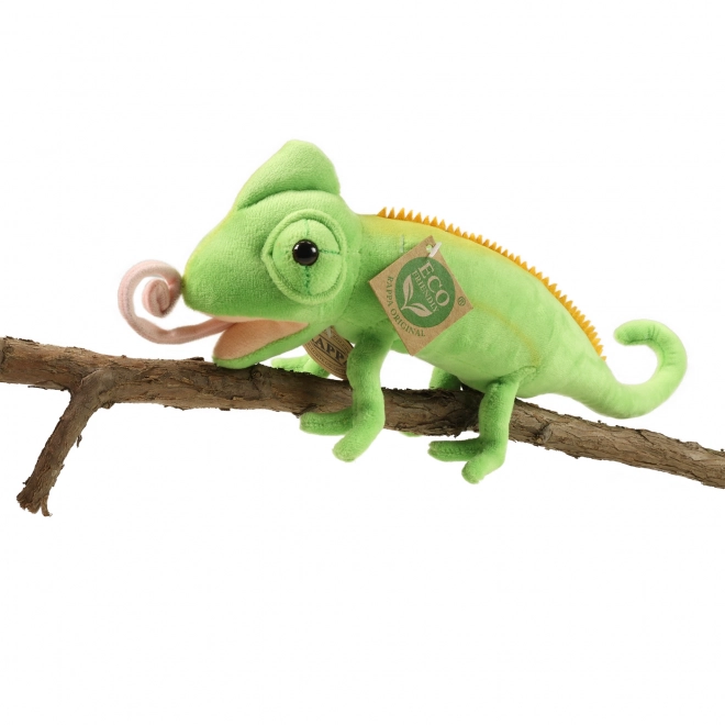 Plüss kaméleon ECO-barát 30 cm
