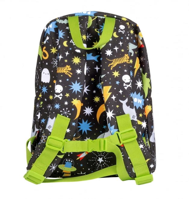 A Little Lovely Company kids backpack - Space theme