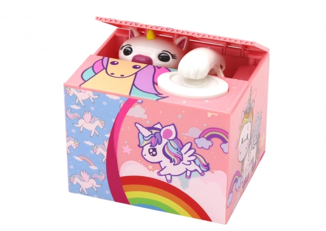 Unicorn Piggy Bank with Music