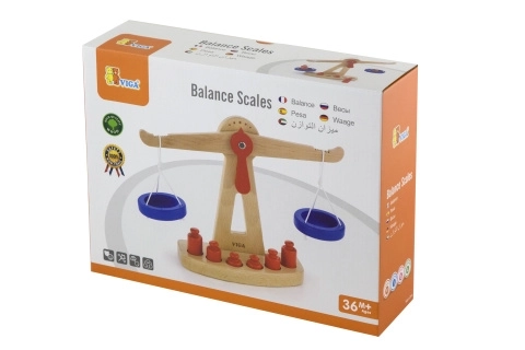 Wooden Balance Scale Toy