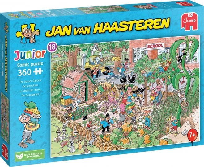 Jumbo Puzzle by Jan van Haasteren: School Garden 360 Pieces