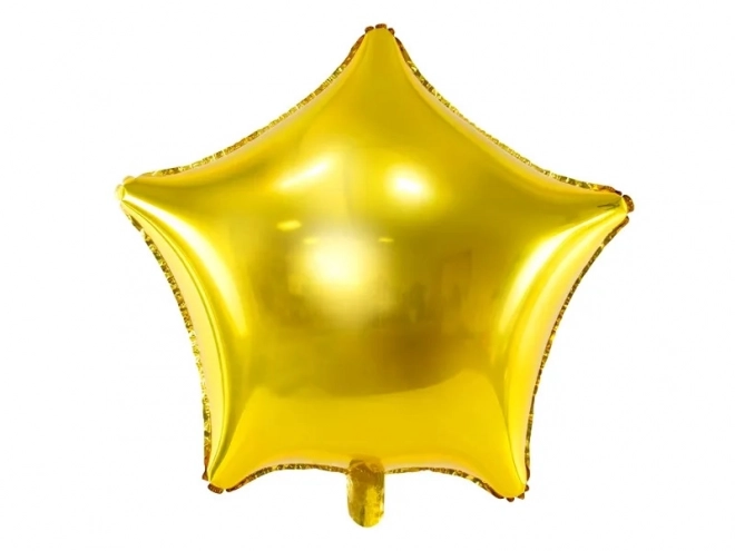 Gold Star Foil Balloon 48cm