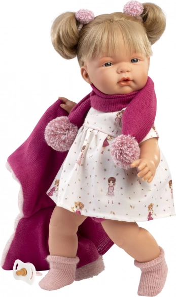 Llorens Joelle - valósághű baba hangokkal 38 cm