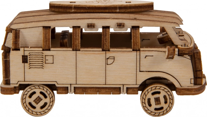 Wooden City 3D Puzzle Retro Minibus