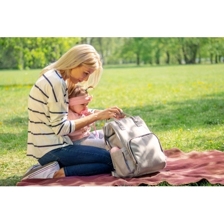 Changing Backpack Lady Mum Red by Canpol Babies