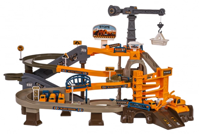 Construction Zone Playset with Accessories