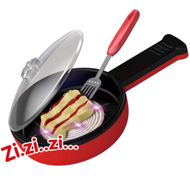 Magical Frying Pan Kitchen Toy Set with Frying Sounds