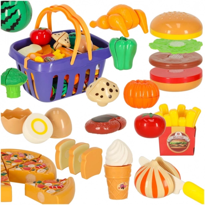 Vegetable Cutting Play Set - 26 Pieces