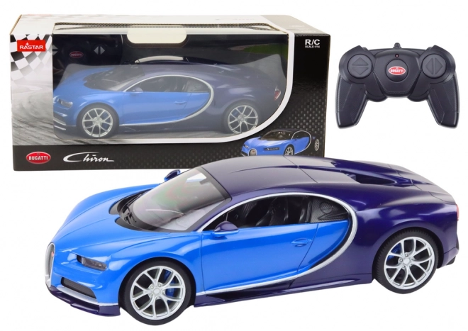 Dálkové ovládání RC 1:14 Bugatti Veyron Chiron Blue