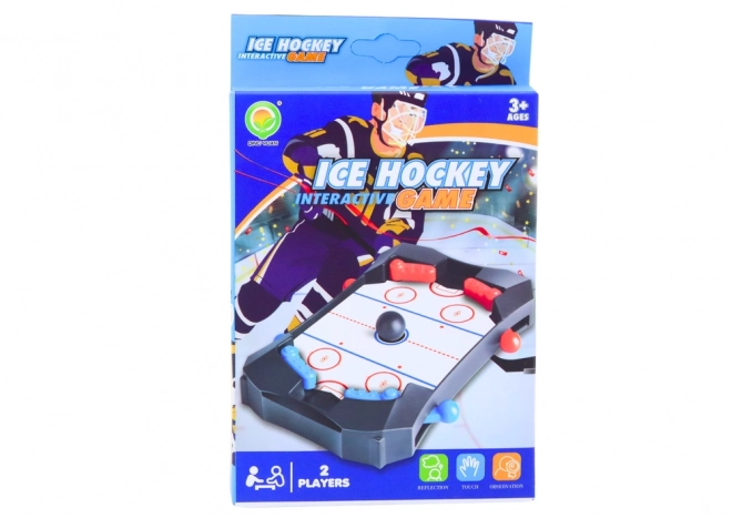 Mini Hockey Table Game Red