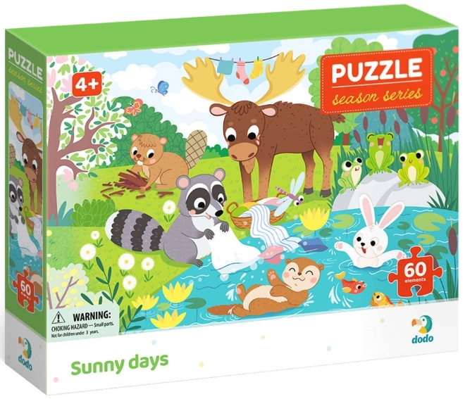 Dodo Seasons Puzzle Sunny Days 60 Pieces