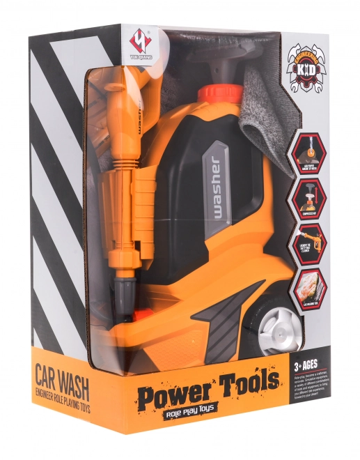 Kids Pressure Washer Set with Water Function