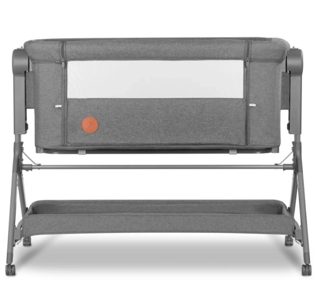Leonie Plus Gray Crib with Rocking Function