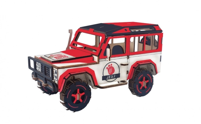 Woodcraft 3D Puzzle SUV